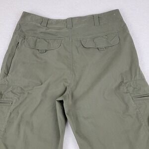 Mossimo Cargo Supply Pants Mens 32 x 29 Green Cotton Nylon Blend‎ Y2K Vintage